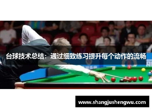 台球技术总结：通过细致练习提升每个动作的流畅